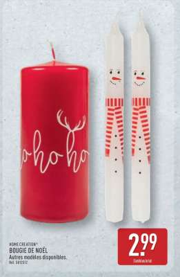 BOUGIE DE NOËL