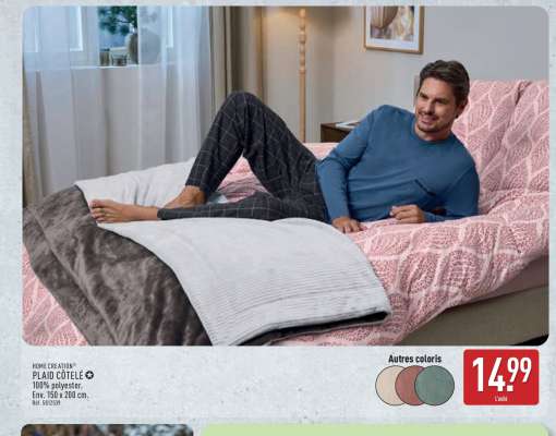PLAID CÔTELÉ