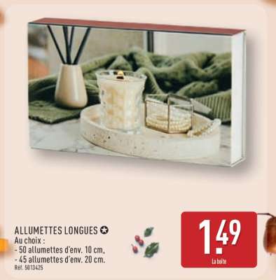 ALLUMETTES LONGUES