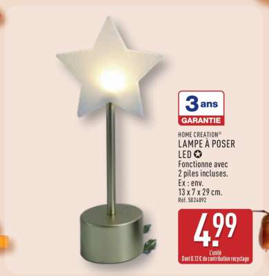 LAMPE À POSER LED