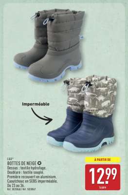 BOTTES DE NEIGE