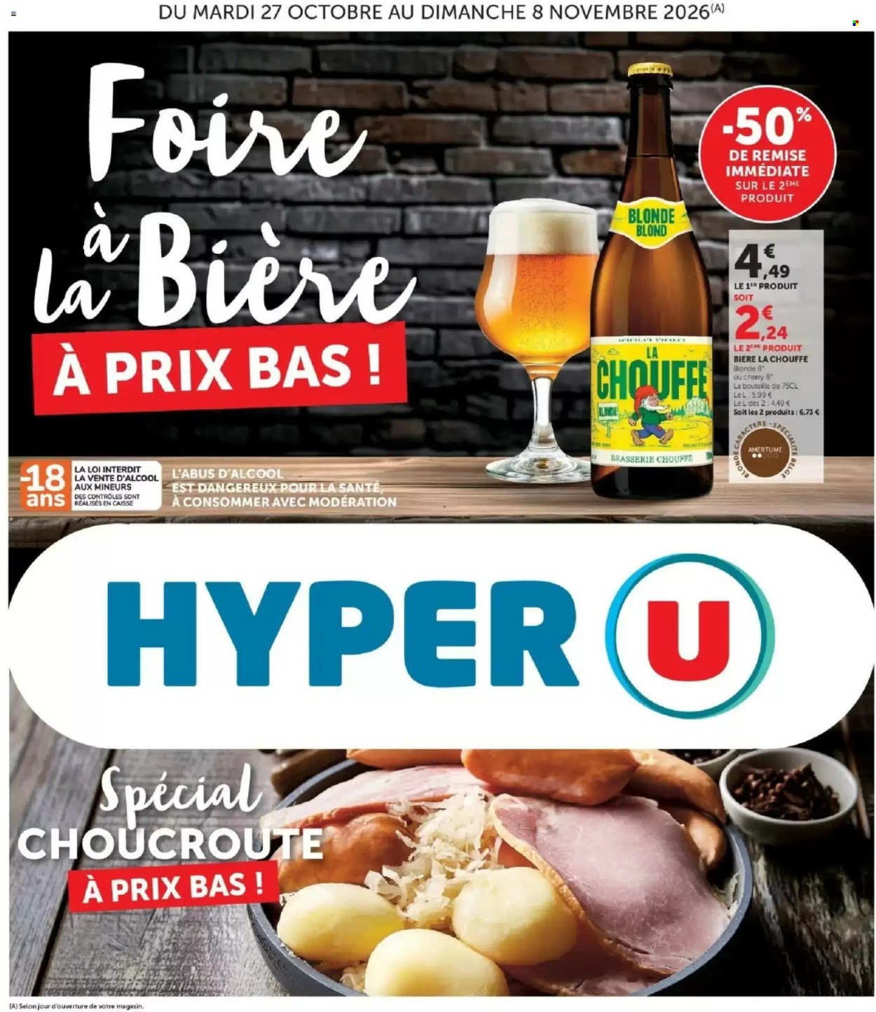 Catalogue HYPER U - 27/10/2026 - 08/11/2026. Page 1