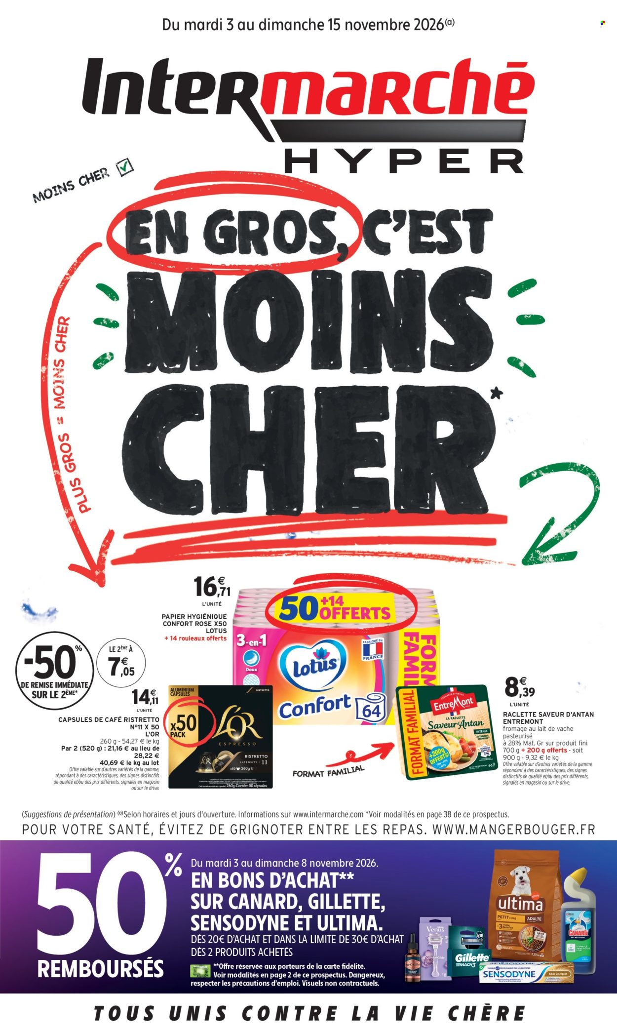 Catalogue Intermarché Hyper - 03/11/2026 - 15/11/2026. Page 1