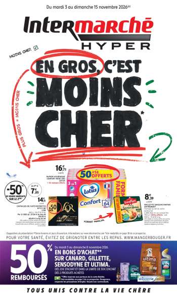 Catalogue Intermarché Hyper - 03/11/2026 - 15/11/2026.