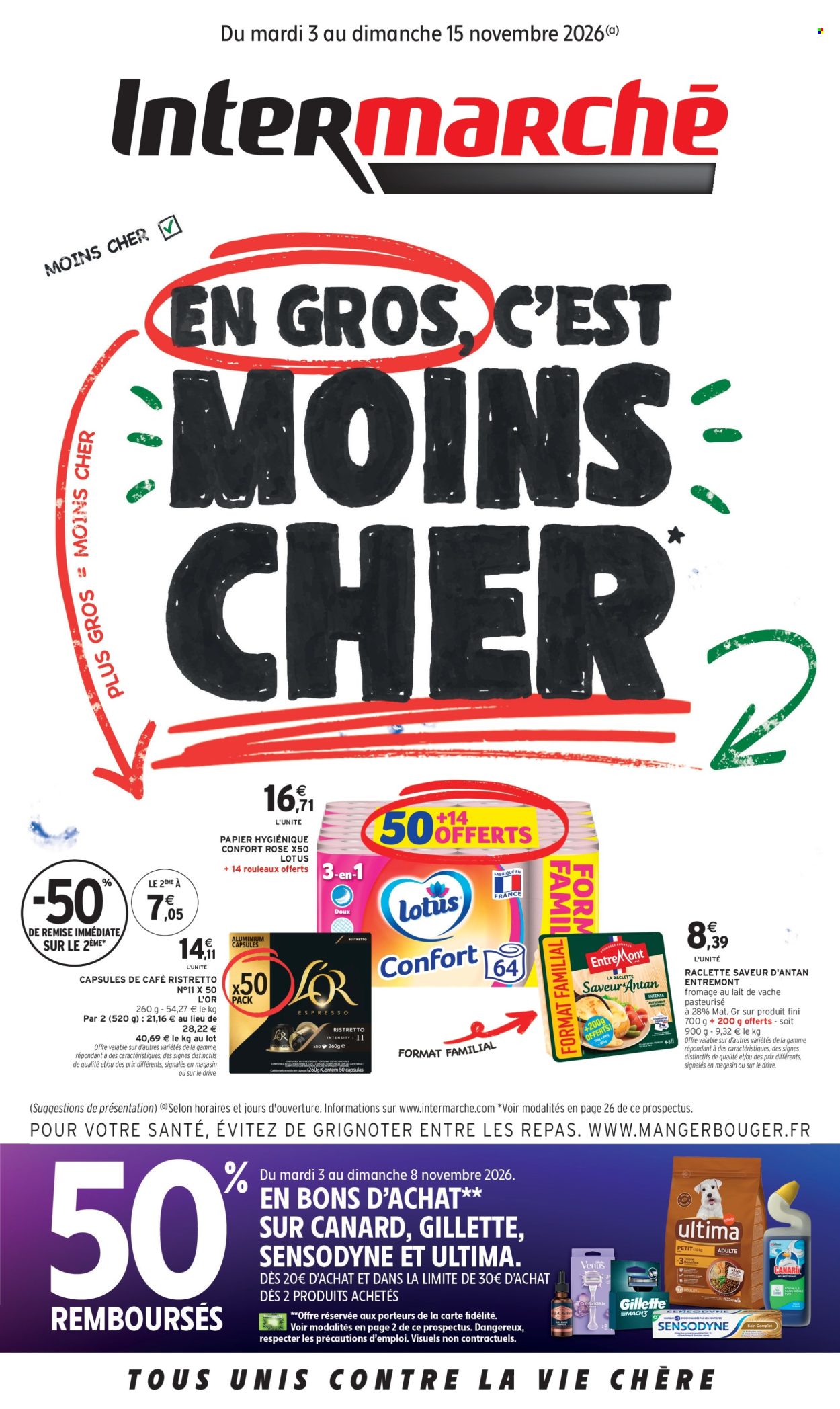 Catalogue Intermarché Contact - 03/11/2026 - 15/11/2026. Page 1