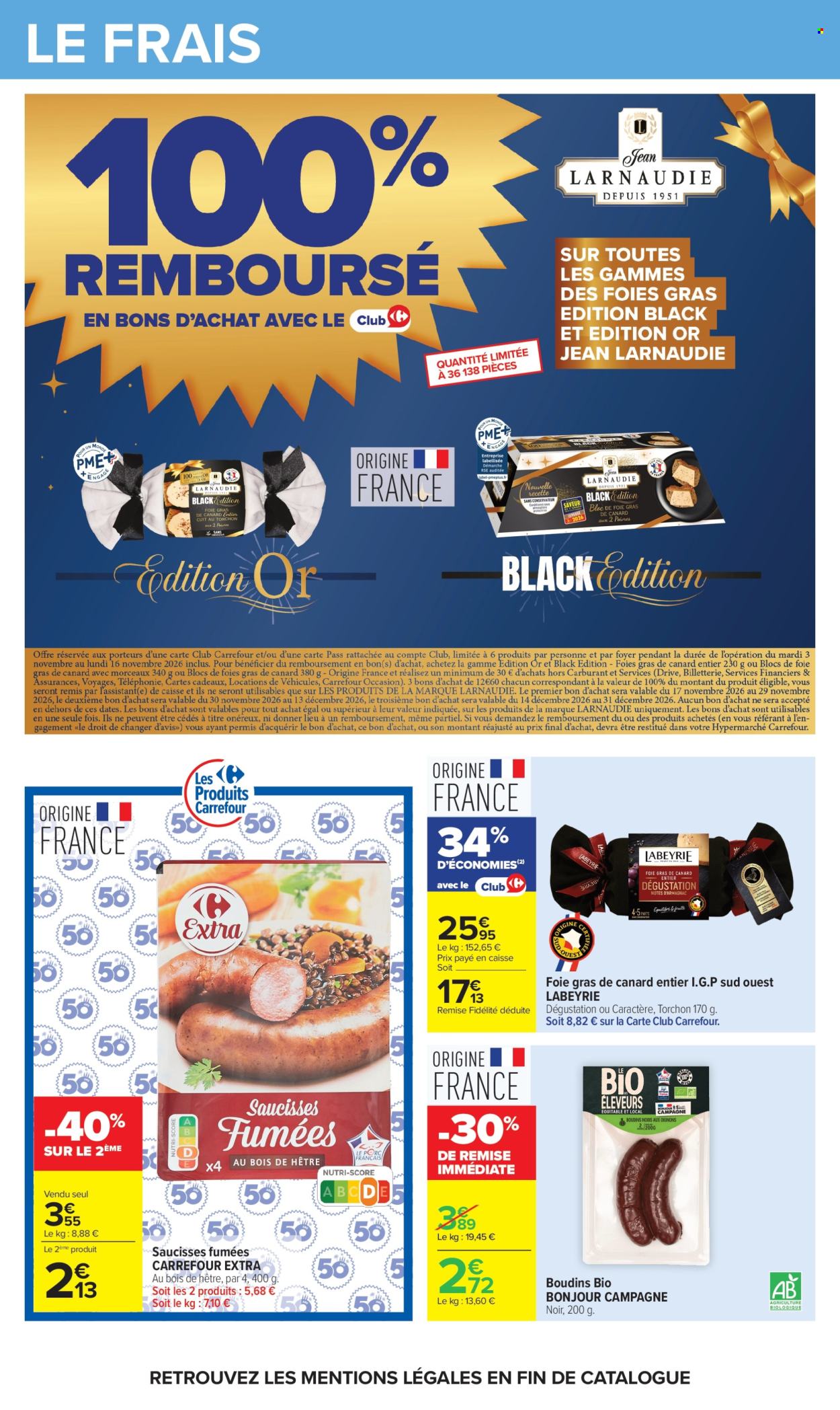 Catalogue Carrefour Hypermarchés - 03/11/2026 - 16/11/2026. Page 43