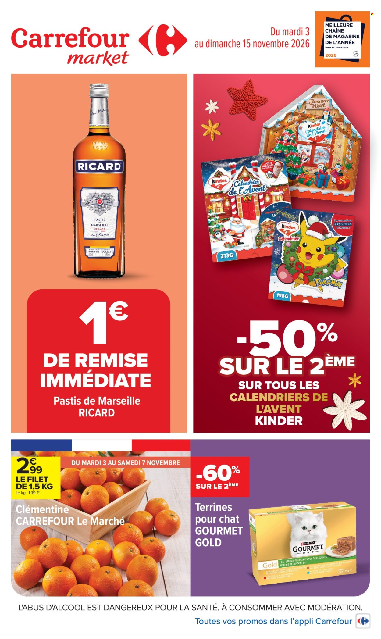 Catalogue Carrefour Market - 03/11/2026 - 15/11/2026. Page 1