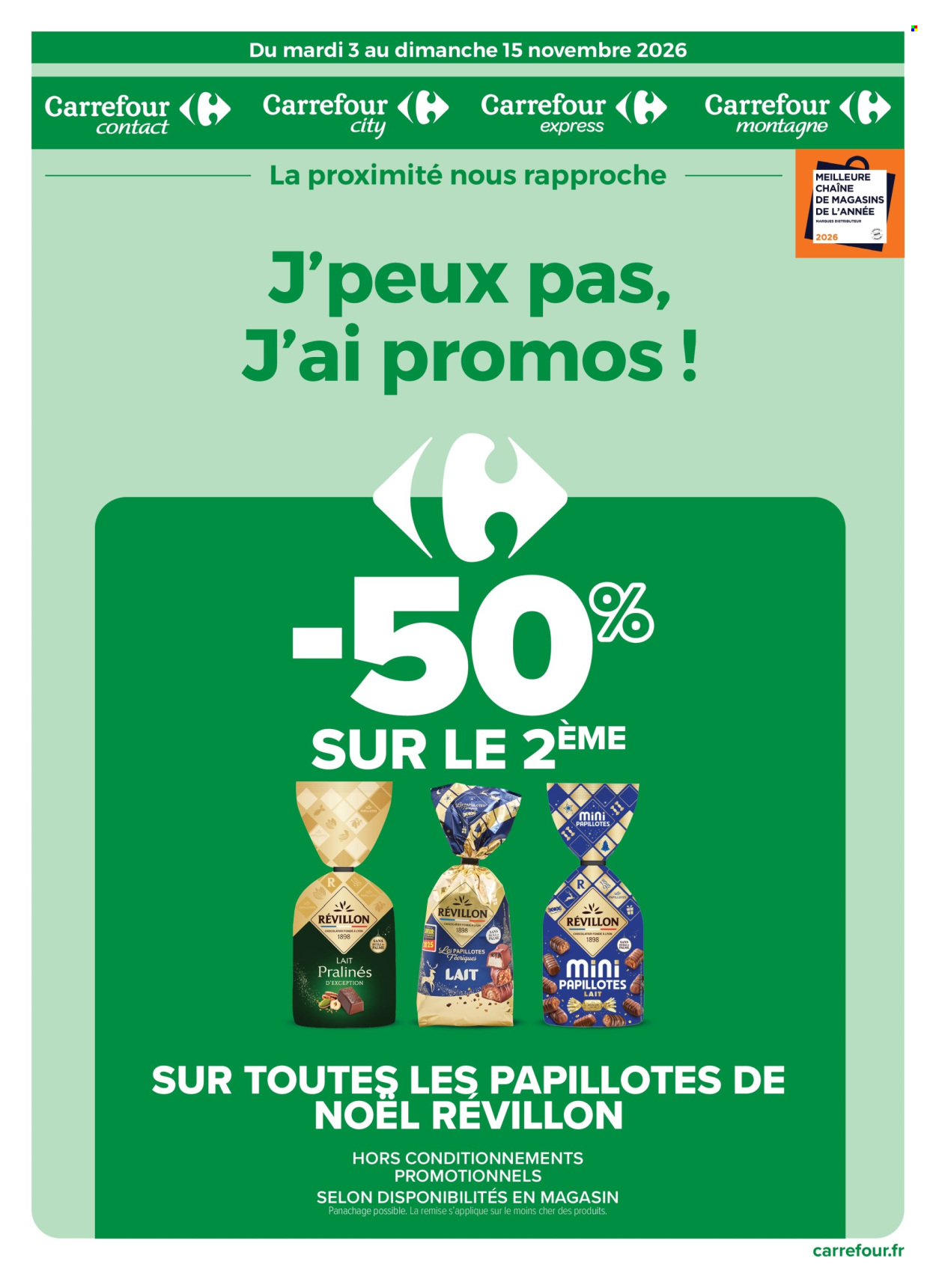 Catalogue Carrefour - 03/11/2026 - 15/11/2026. Page 1