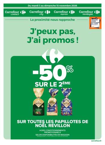 Catalogue Carrefour - 03/11/2026 - 15/11/2026.