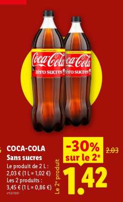 Coca Cola Sans Sucres